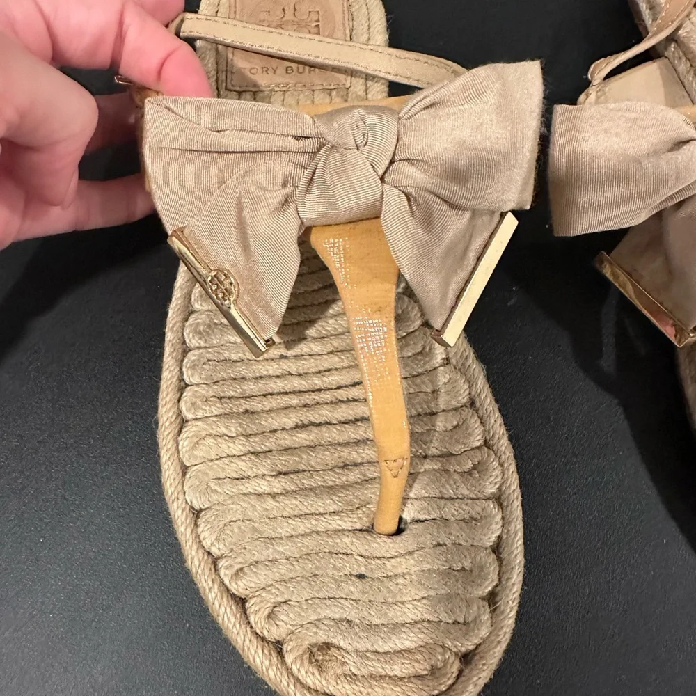 Tory Burch sandals size 7 used - Picture 2 of 5